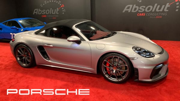 Porsche Boxster Spyder 2020