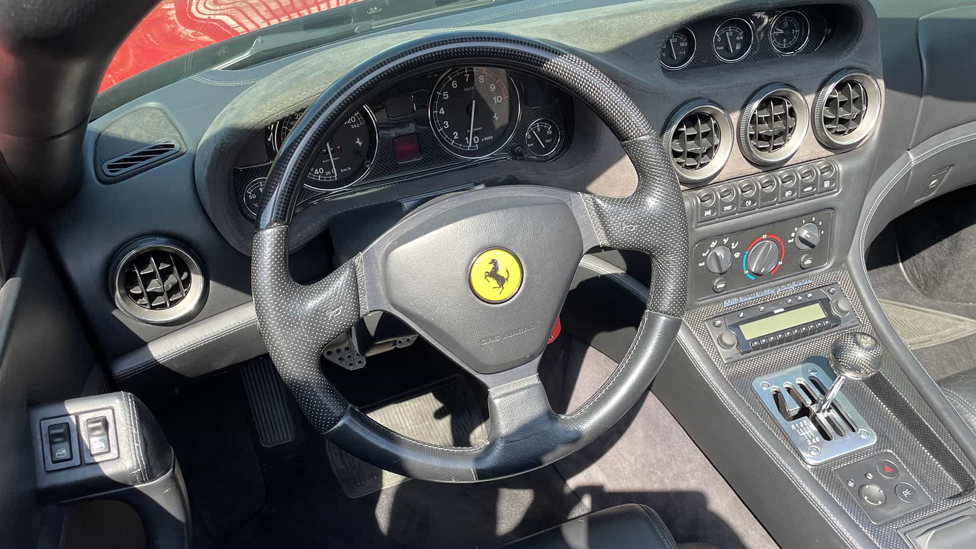 Ferrari 550 Barchetta steering wheel