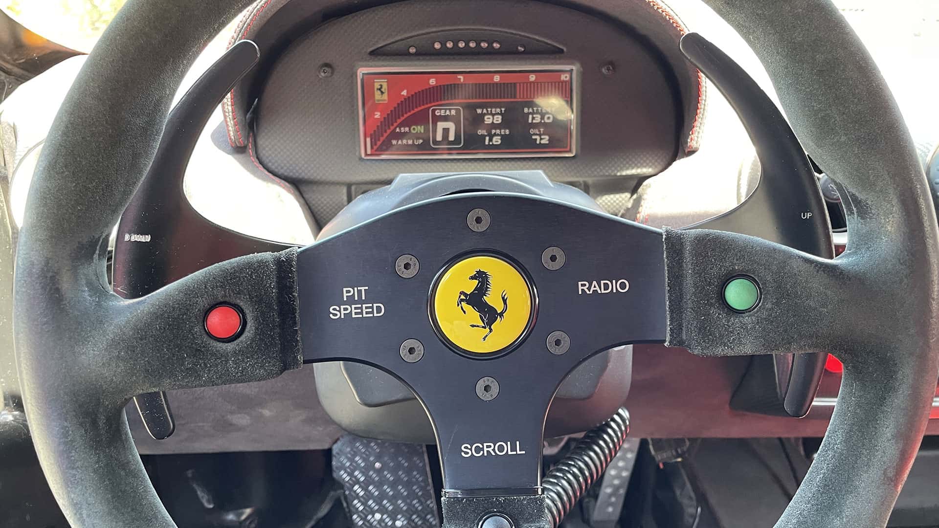 Ferrari F430 Challenge GT3 steering wheel